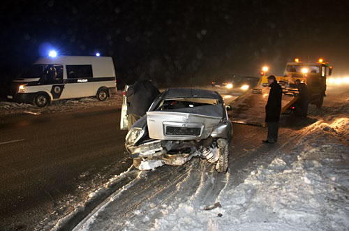 В ДТП у переезда Скую  пострадали две женщины (+ фото)