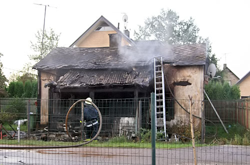 Пожар в Елгаве 