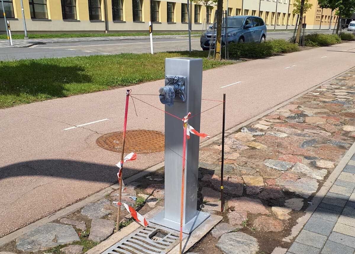 Временно недоступны два уличных крана питьевой воды